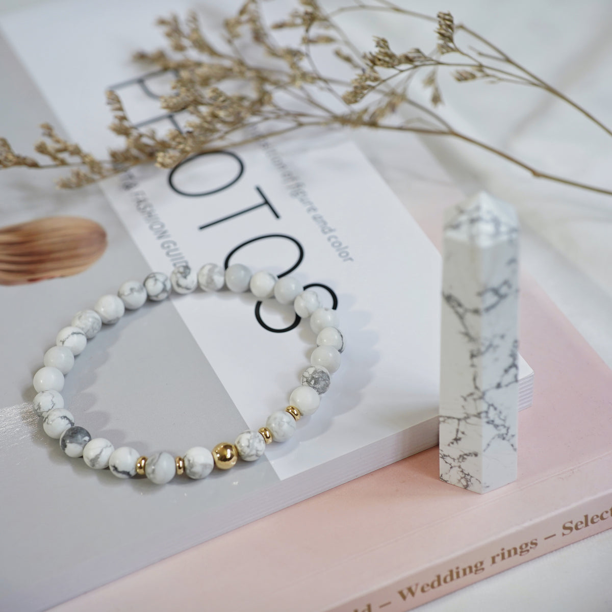 Howlite Meaning, White Colour, Grey Veining & How to Identify It