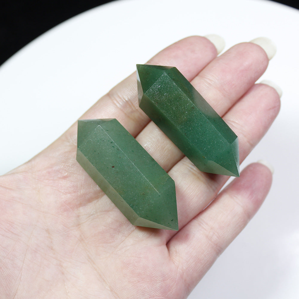 Green aventurine point for new beginnings collection