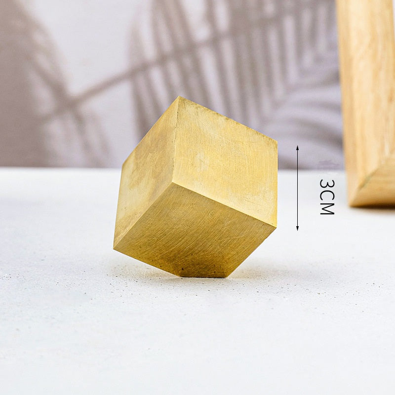 Natural Pyrite cube in mineral matrix