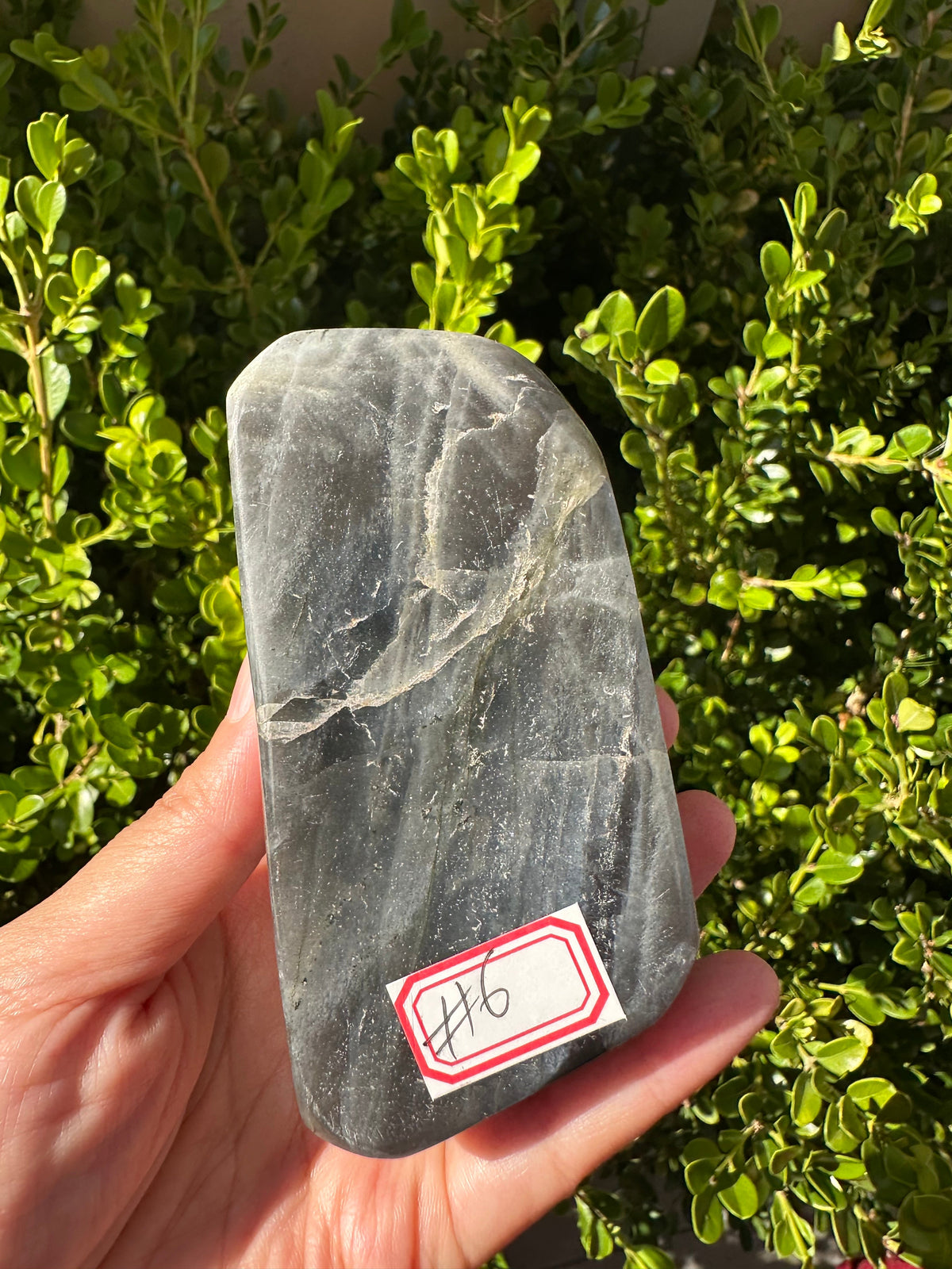 Purple labradorite crystal freeform