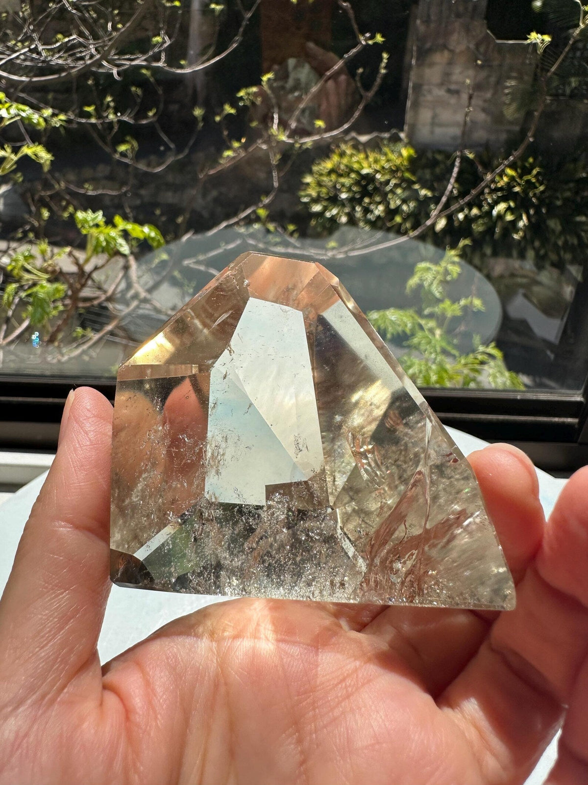 Exact citrine piece #9, 164g — real product view 1