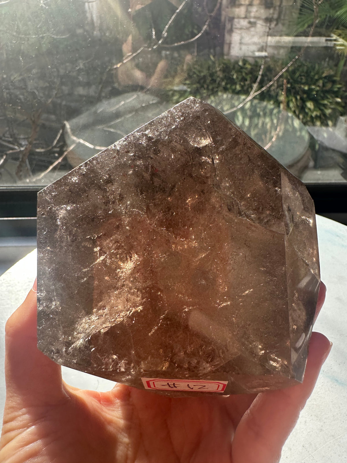 Brazilian Smoky Quartz Freeform with Deep Smoky Colour | 910g 9.4cm Exact Piece #12