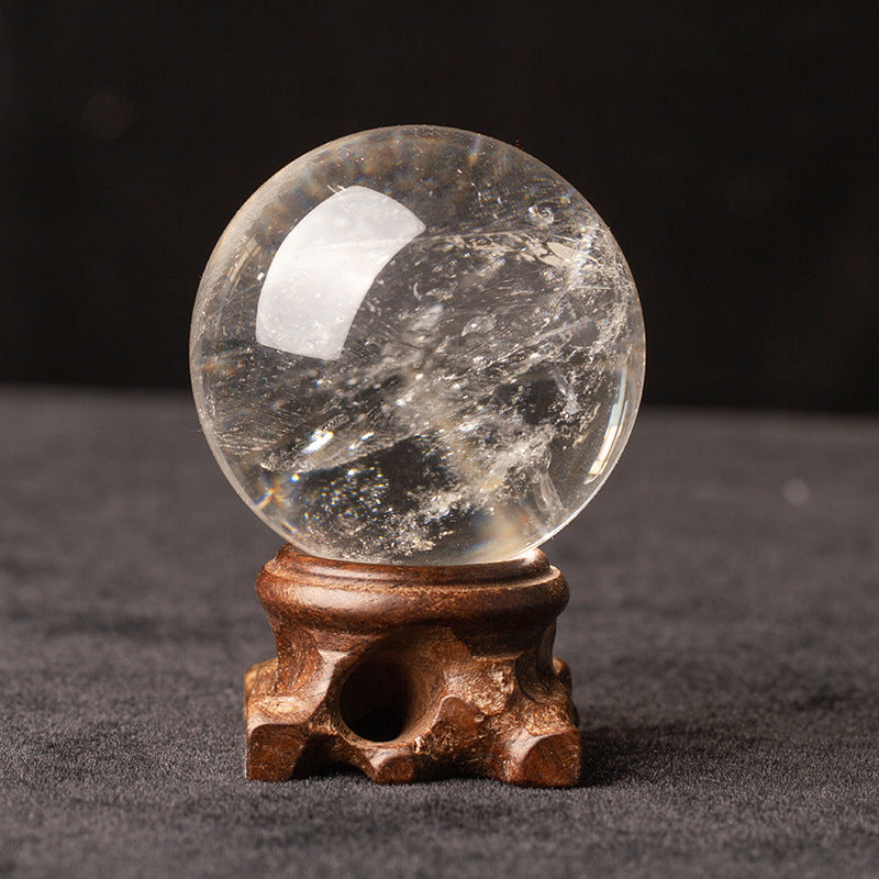 Clear Quartz Sphere | Natural Crystal Ball | Choose Your Size