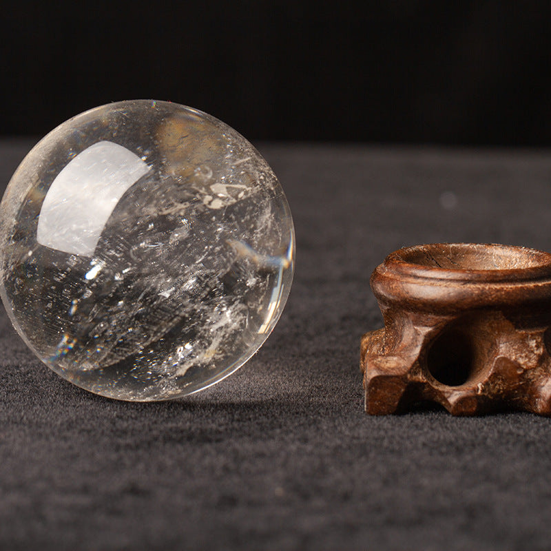 Clear Quartz Sphere | Natural Crystal Ball | Choose Your Size
