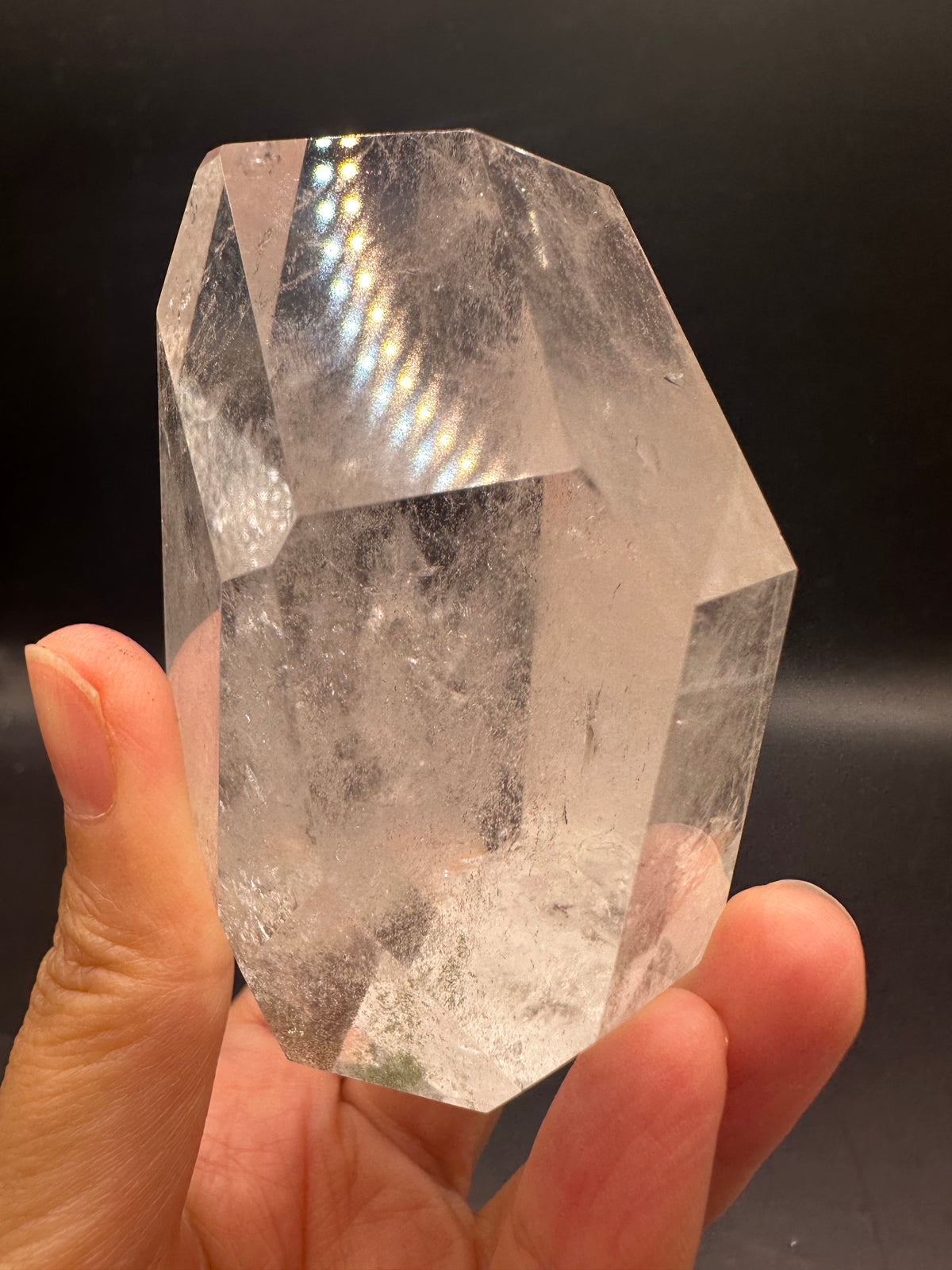 Brazilian Clear Quartz Freeform – 227g, Garden Quartz #1 — exact crystal, view 10 of 24