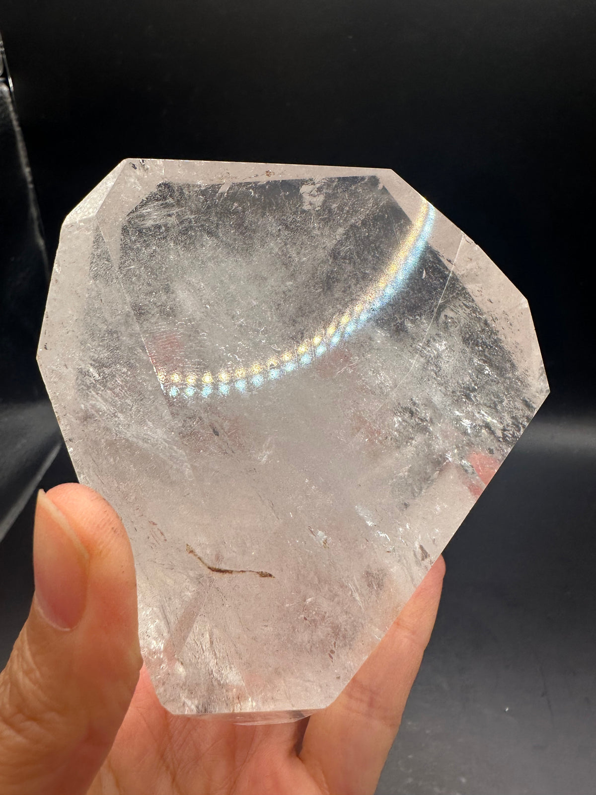 Brazilian Clear Quartz Freeform – 227g, Garden Quartz #1 — exact crystal, view 23 of 24
