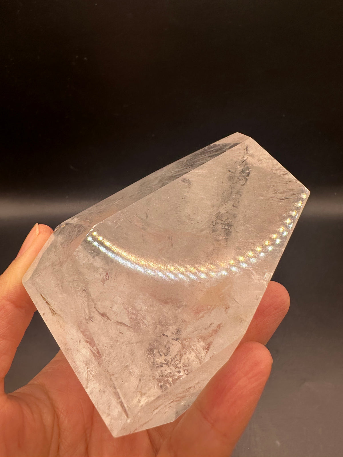 Brazilian Clear Quartz Freeform – 227g, Garden Quartz #1 — exact crystal, view 24 of 24