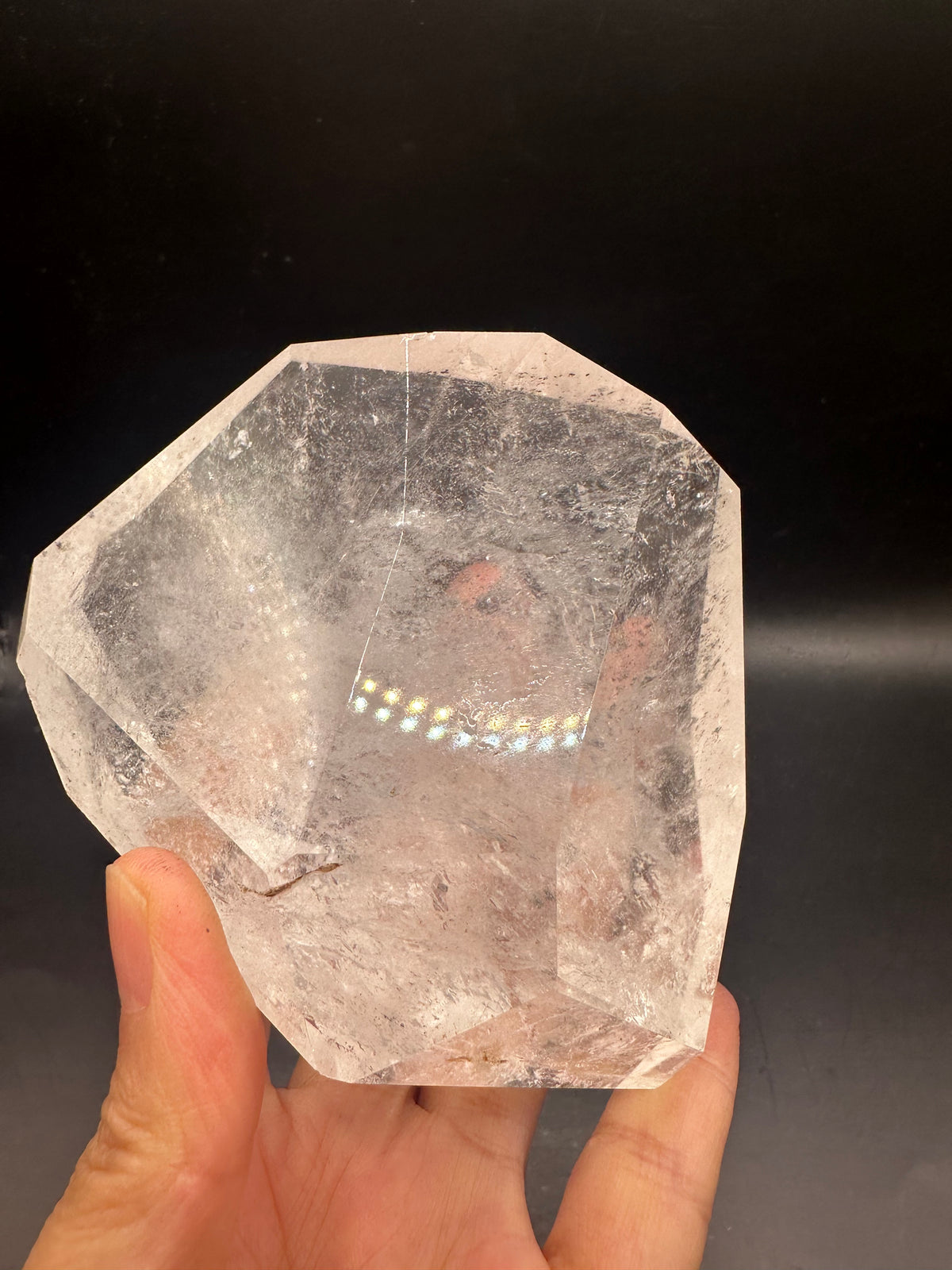 Brazilian Clear Quartz Freeform – 227g, Garden Quartz #1 — exact crystal, view 22 of 24