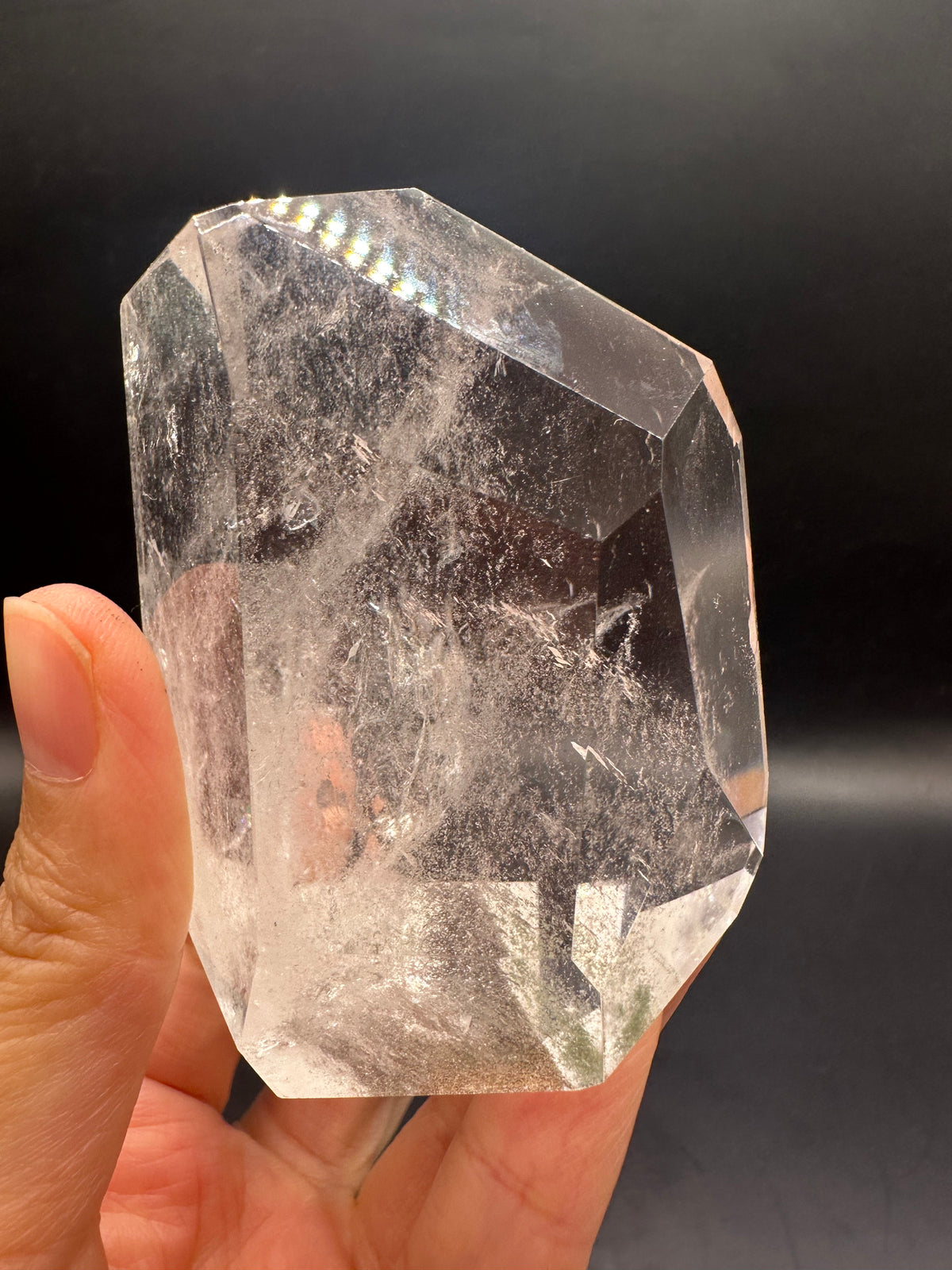 Brazilian Clear Quartz Freeform – 227g, Garden Quartz #1 — exact crystal, view 8 of 24