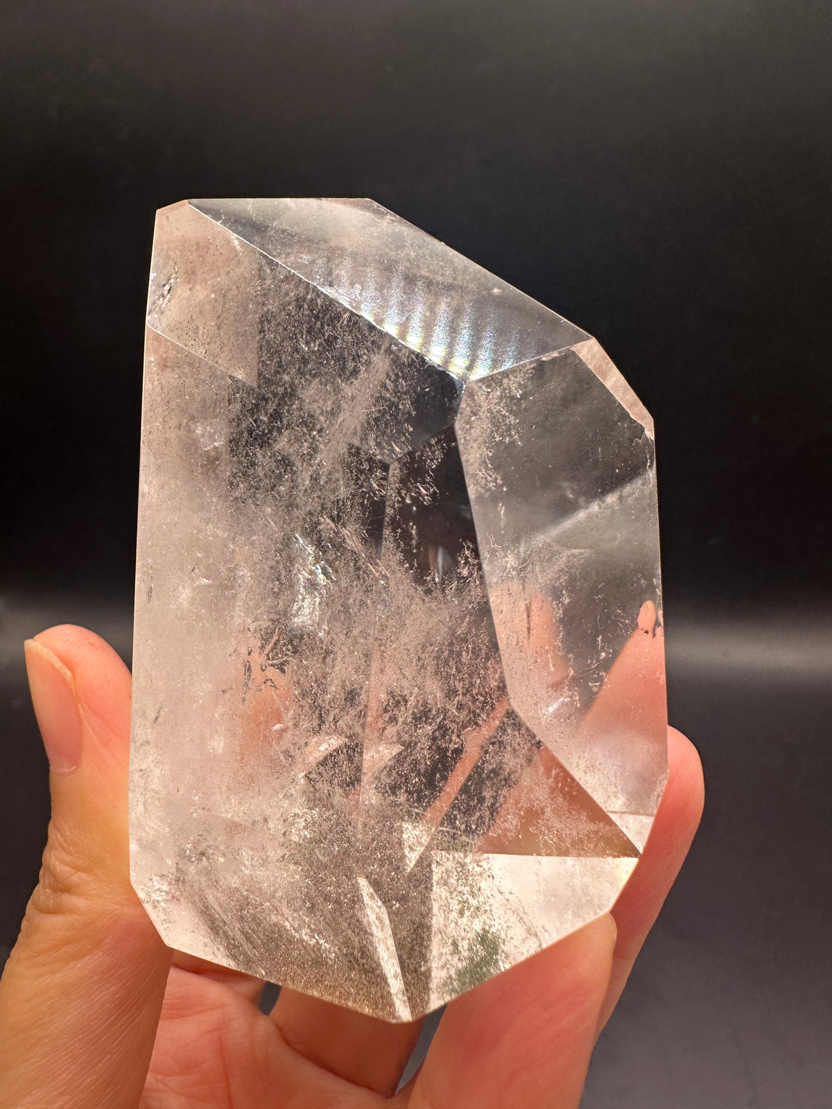 Brazilian Clear Quartz Freeform – 227g, Garden Quartz #1 — exact crystal, view 7 of 24