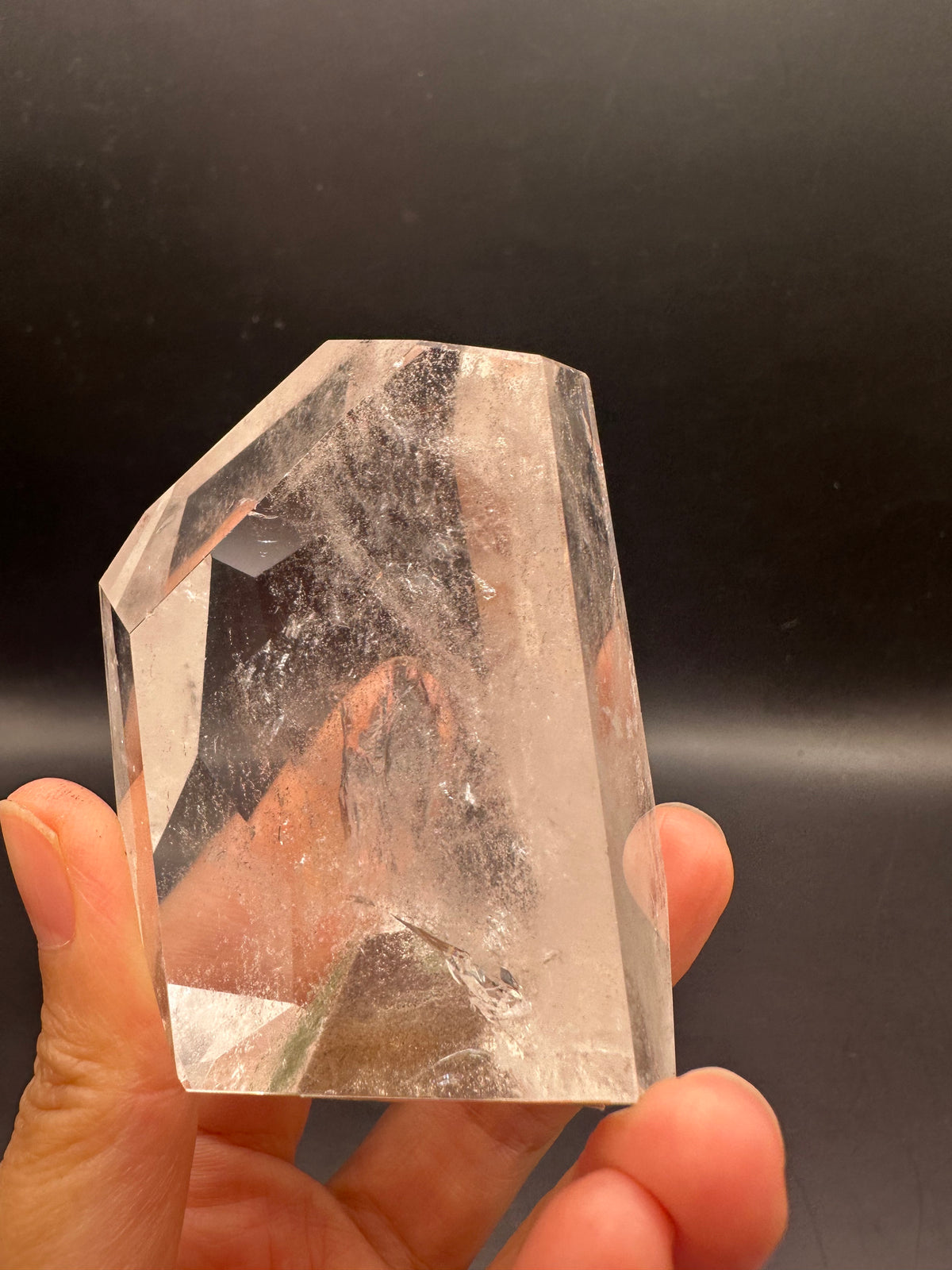 Brazilian Clear Quartz Freeform – 227g, Garden Quartz #1 — exact crystal, view 4 of 24