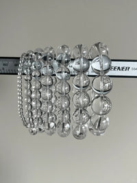 Natural Clear Quartz Bracelet | 6mm or 8mm Beads