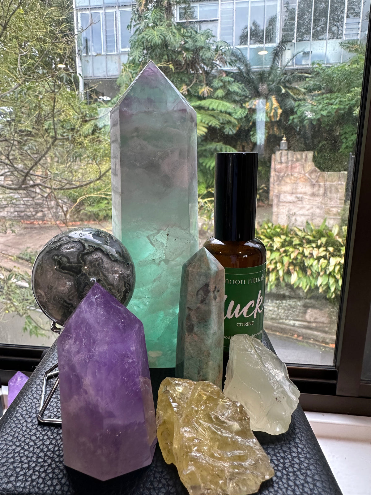 Natural crystals selected for a personalised self-care gift