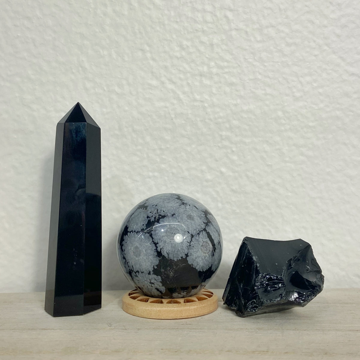 Custom zodiac and intention crystal gift box