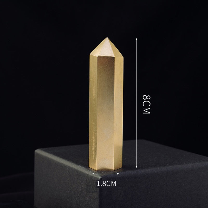 Pyrite Tower | Natural Mineral Point 8cm
