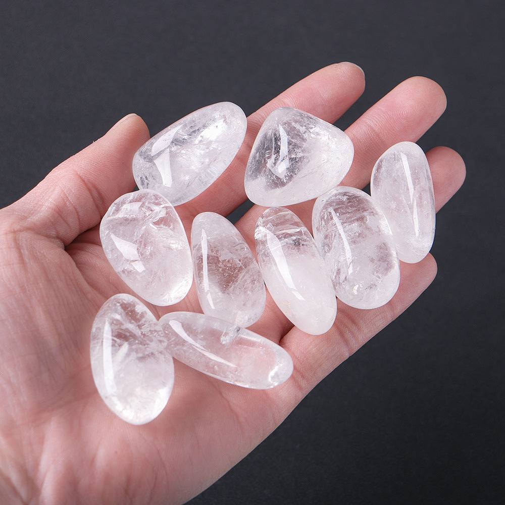 Clear Quartz Tumble | Natural Polished Crystal 3–4cm