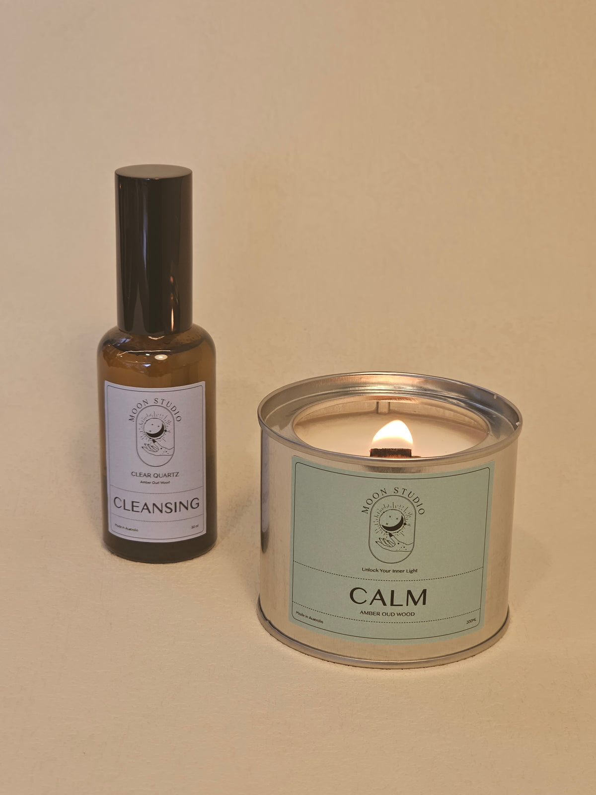 Calm Ritual Candle – Hand-Poured Soy Wax Candle product photo 10