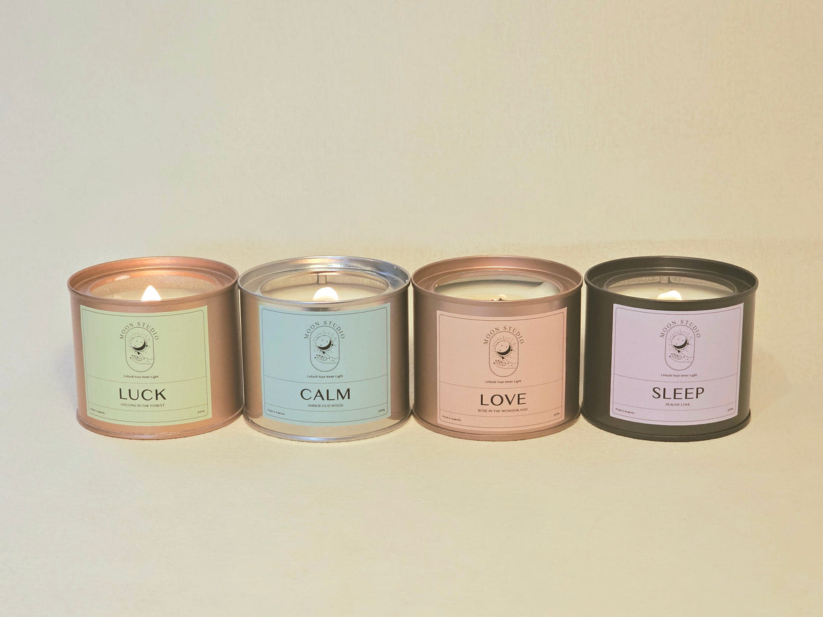 Good Fortune Ritual Candle – Soy Wax Crystal Candle product photo 7