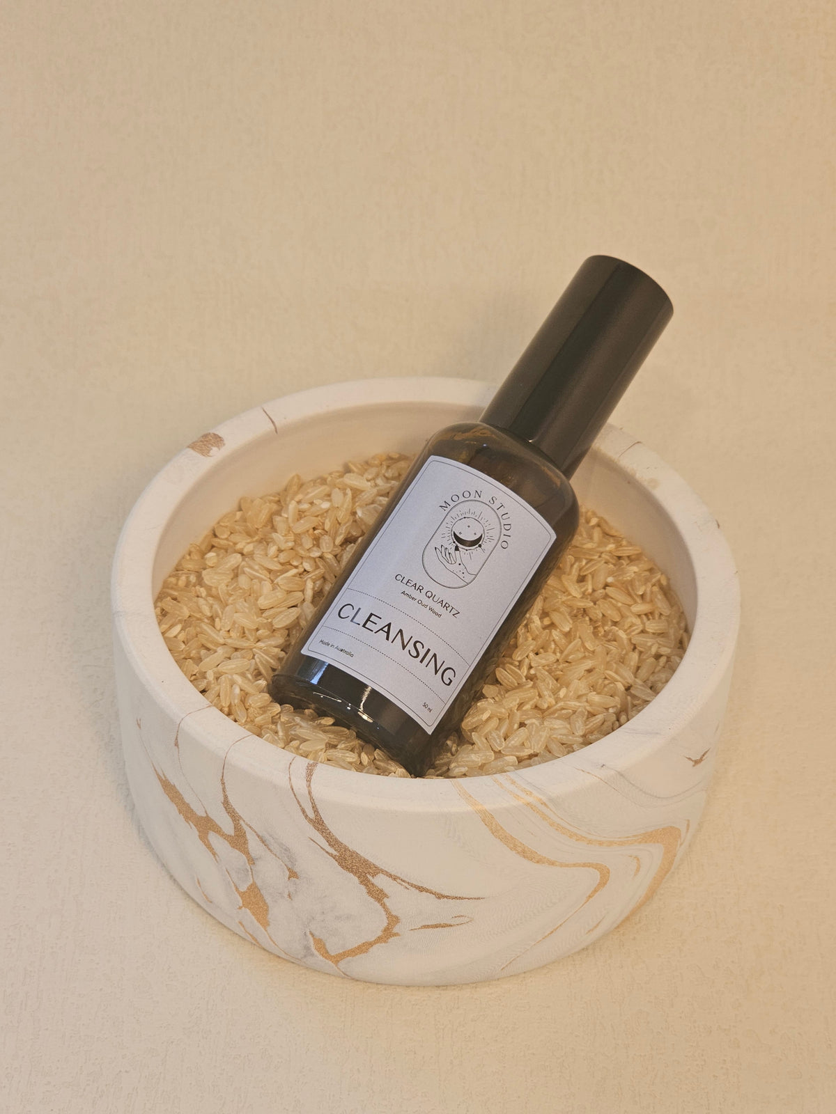 Clear Quartz Infused Cleansing Mist – Room & Ritual Spray product photo 9