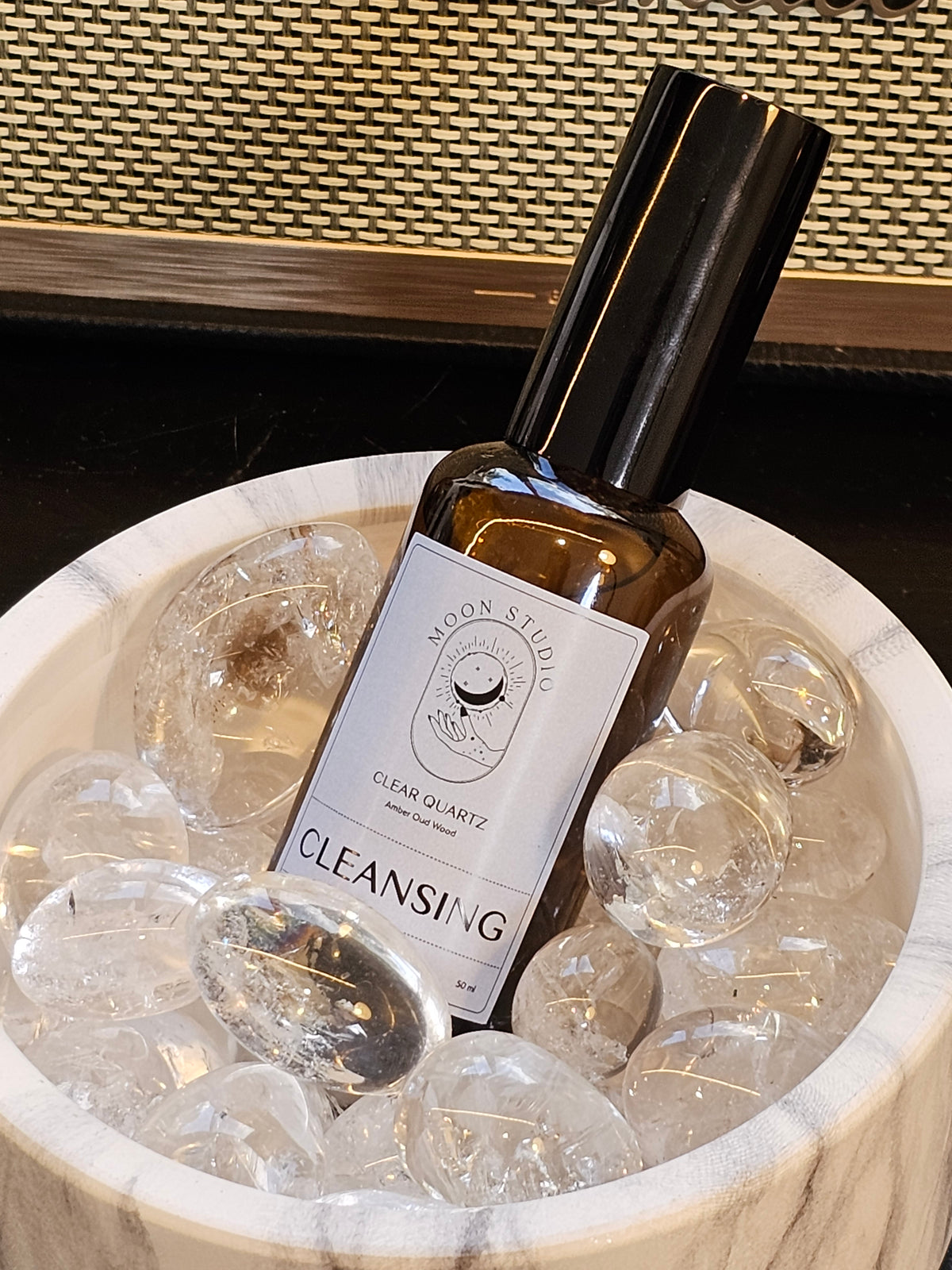 Clear Quartz Infused Cleansing Mist – Room & Ritual Spray product photo 7