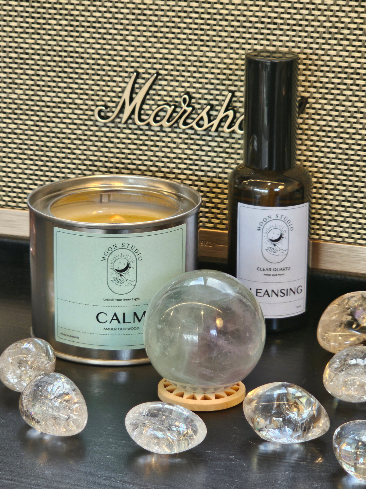 Calm Ritual Candle – Hand-Poured Soy Wax Candle product photo 5