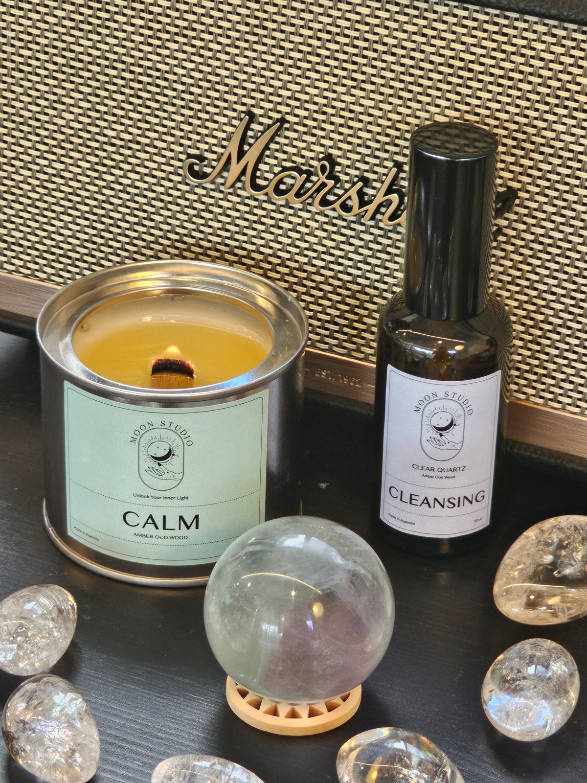 Clear Quartz Infused Cleansing Mist – Room & Ritual Spray product photo 3