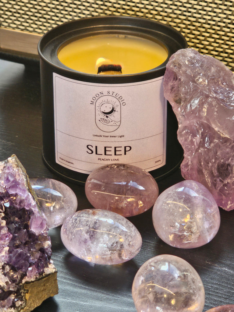 Sleep Under the Stars: Drift into Serene Slumber with the Enchanted Sleep Kit,Crystal Kit for Sleep,Gift for Sleep,Crystal Gift of Sleep