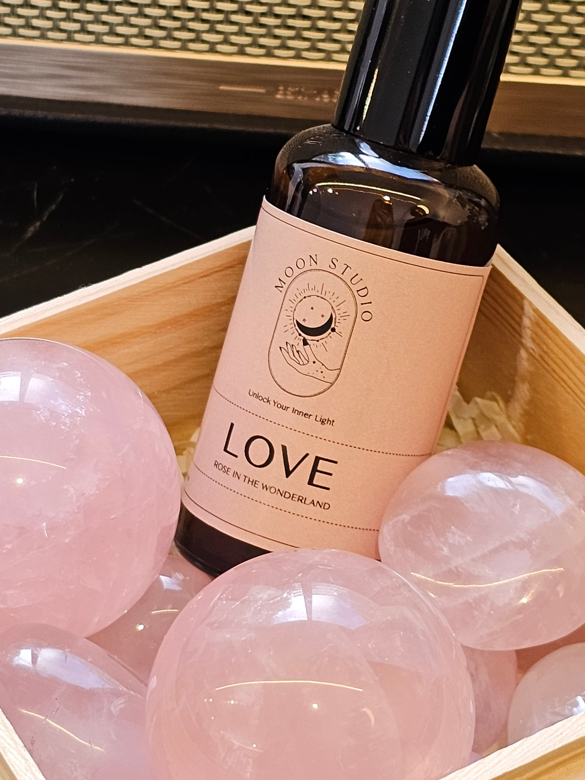 Rose Quartz Love Ritual Kit | Crystal, Candle & Spray