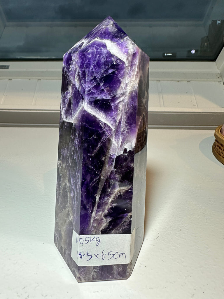 Large Dream Amethyst Tower Point Generator: Unlocking Mystical Visions and Restful Sleep
