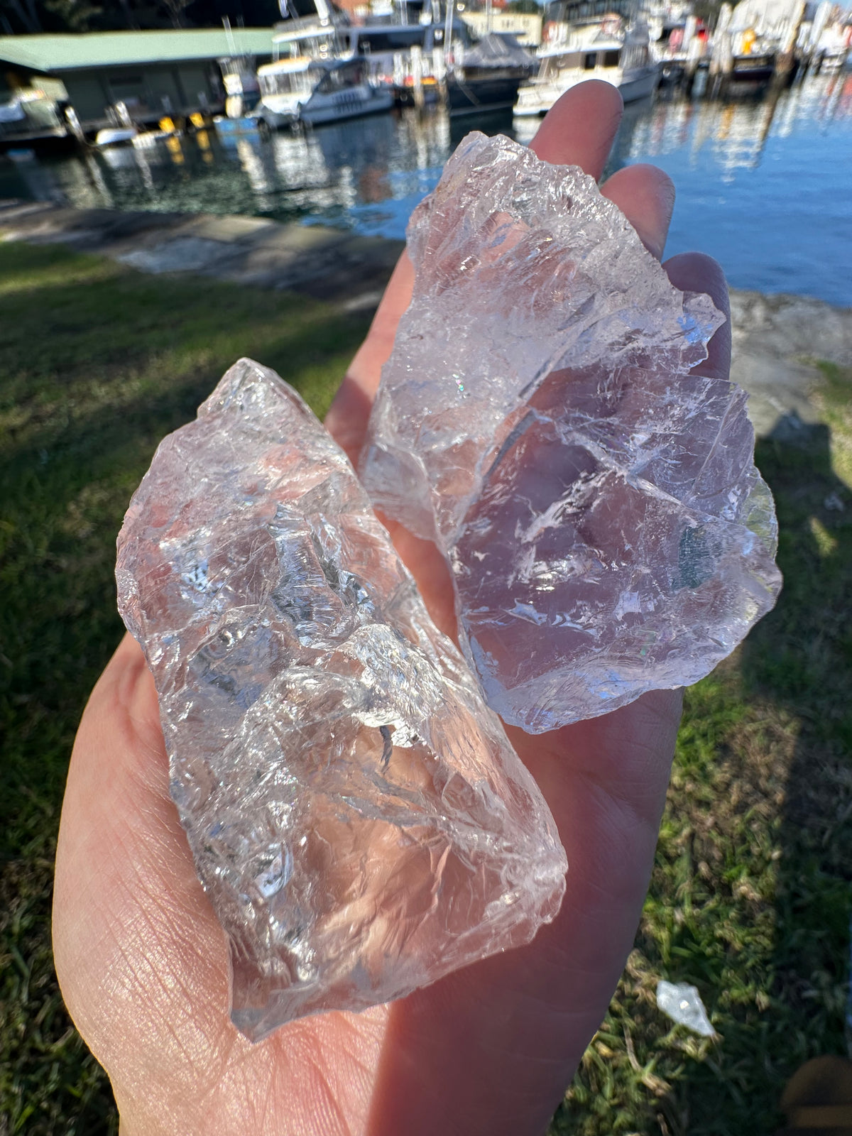 Raw Clear Quartz Crystals | 200g Bag