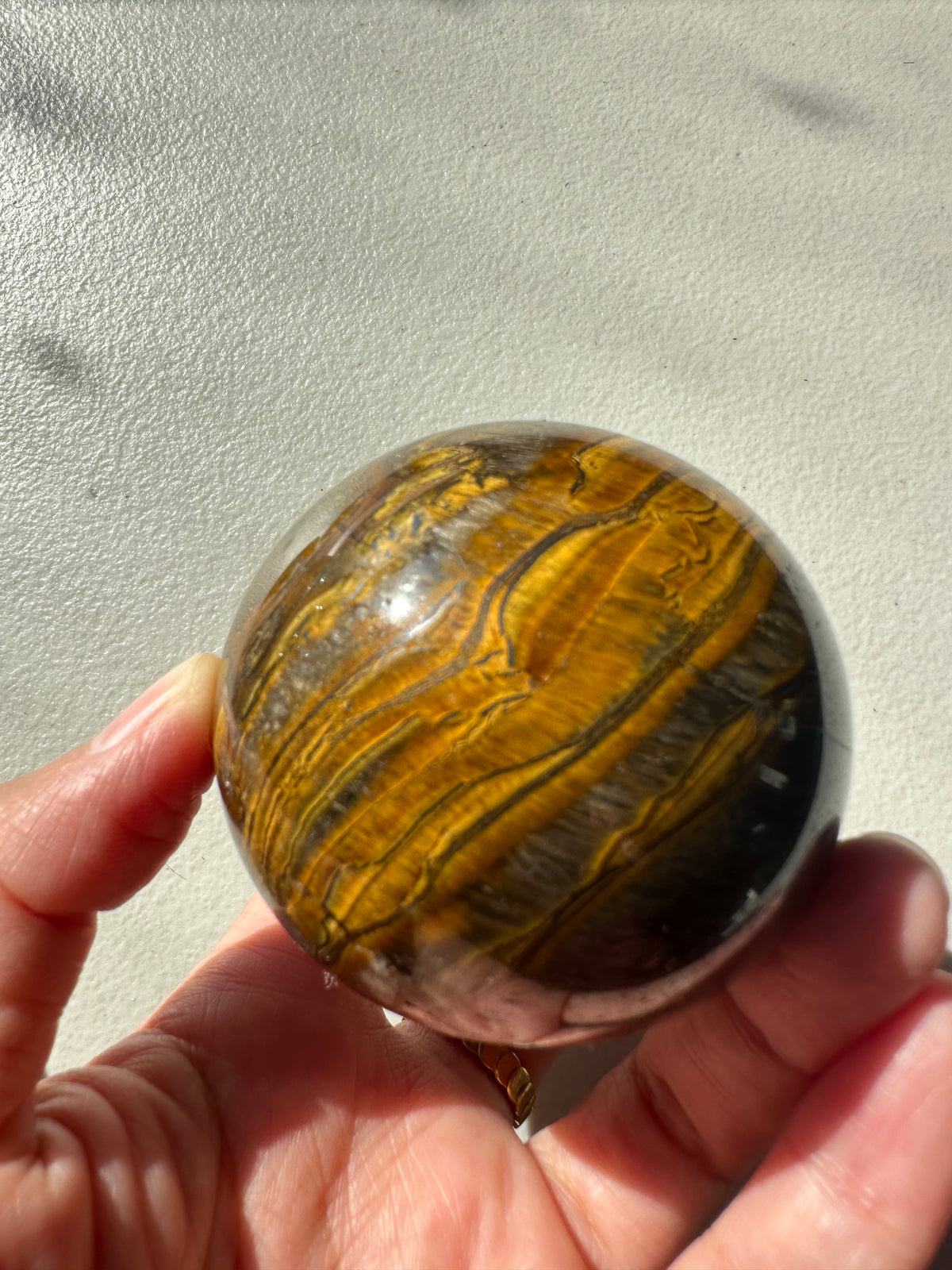 Tiger’s Eye Sphere – Natural Crystal Ball 4–7cm product photo 5