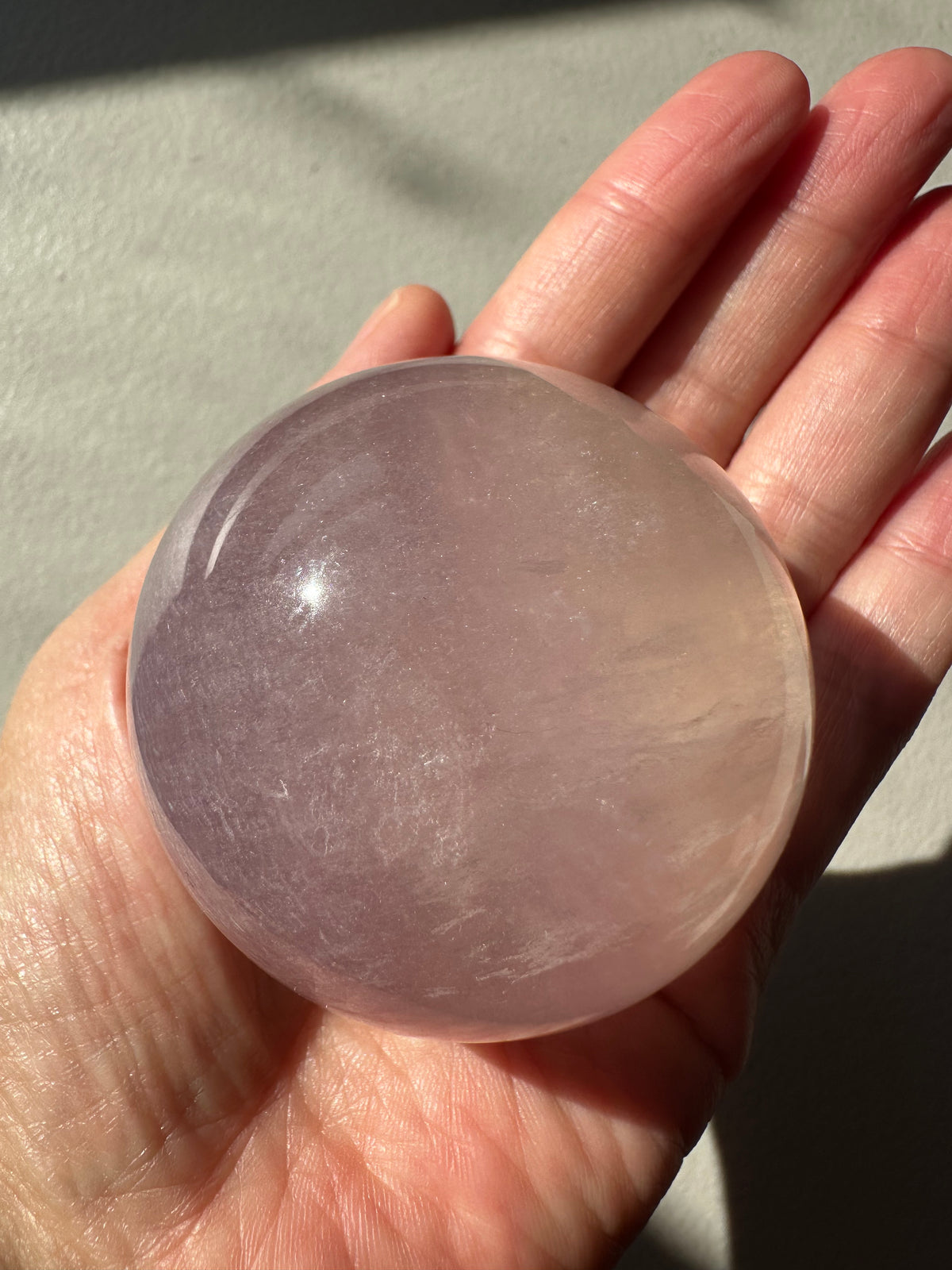 Purple Fluorite Sphere | Natural Crystal Ball 5–7cm