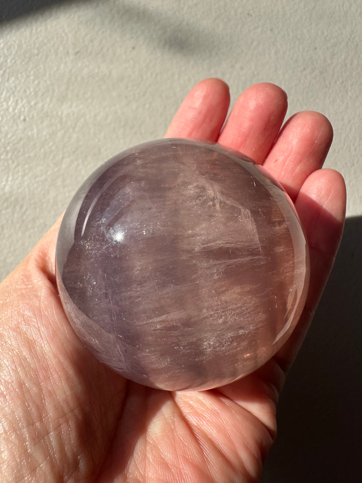 Purple Fluorite Sphere | Natural Crystal Ball 5–7cm