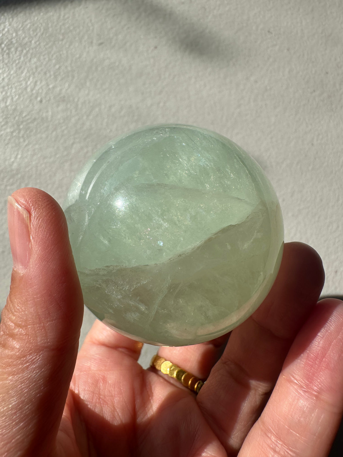 Rainbow Fluorite Sphere | Natural Crystal Ball 4–5cm