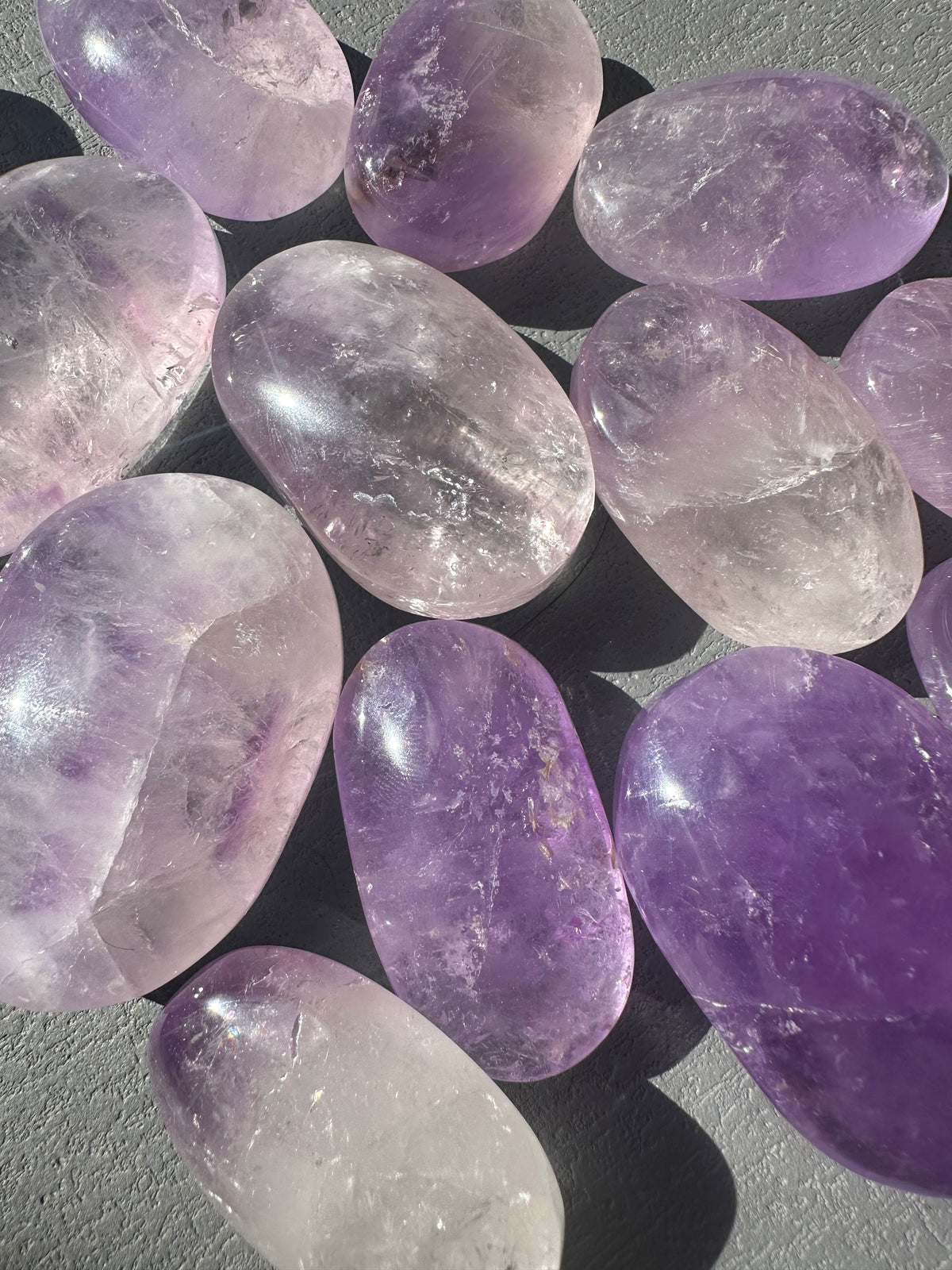 Brazilian Amethyst Palm Stone, Natural Purple Crystal – alternate view 4
