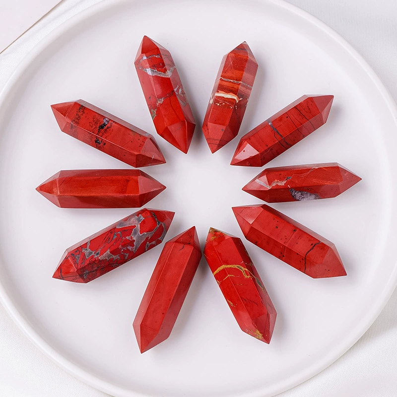 Red Jasper Double-Terminated Point – Natural Crystal product photo 2
