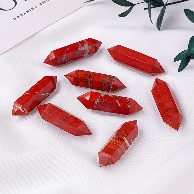 Red Jasper Double-Terminated Point – Natural Crystal product photo 3