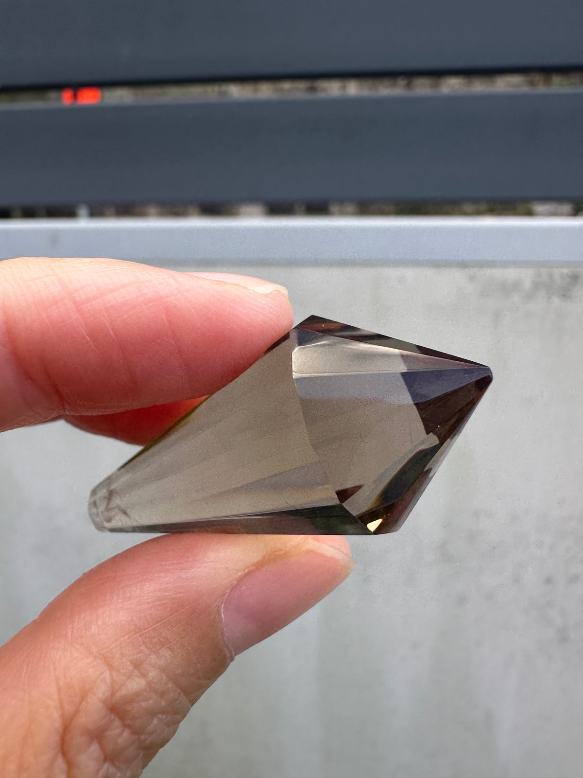 Drilled Vogel-Style Quartz Wand | 12-Facet 5cm Pendant Point