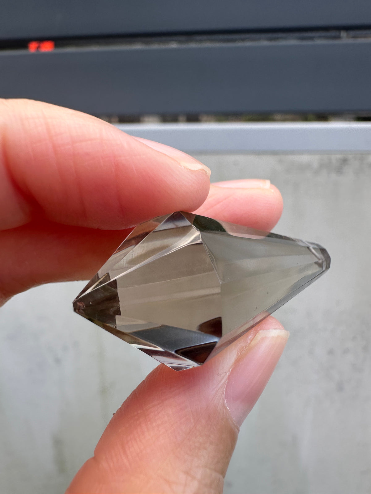 Drilled Vogel-Style Quartz Wand | 12-Facet 5cm Pendant Point