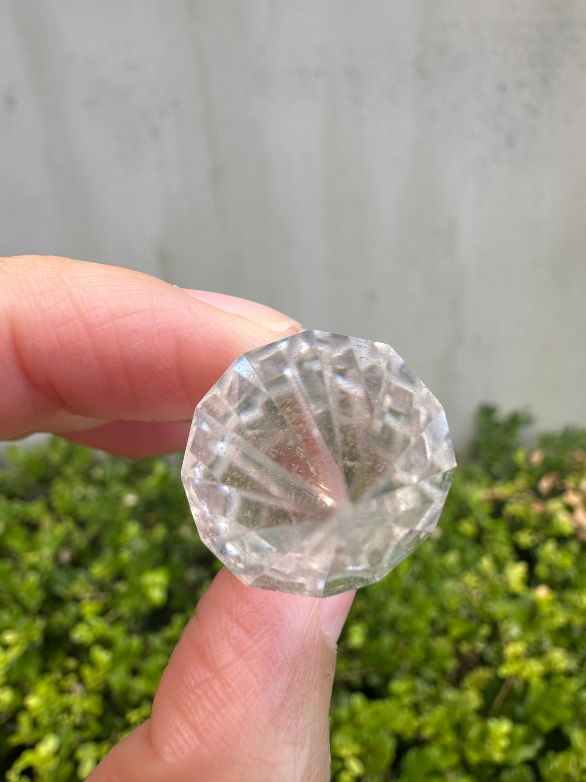 Drilled Vogel-Style Quartz Wand | 12-Facet 5cm Pendant Point
