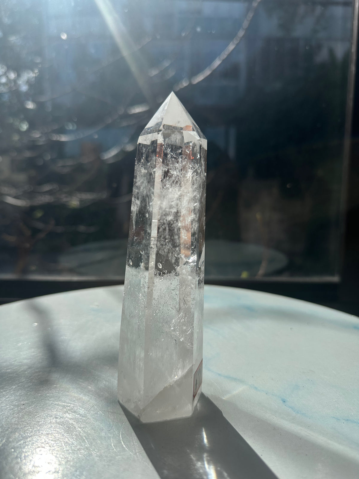 Brazilian Clear Quartz Tower with Rainbow | 457g 16cm Exact Piece #17
