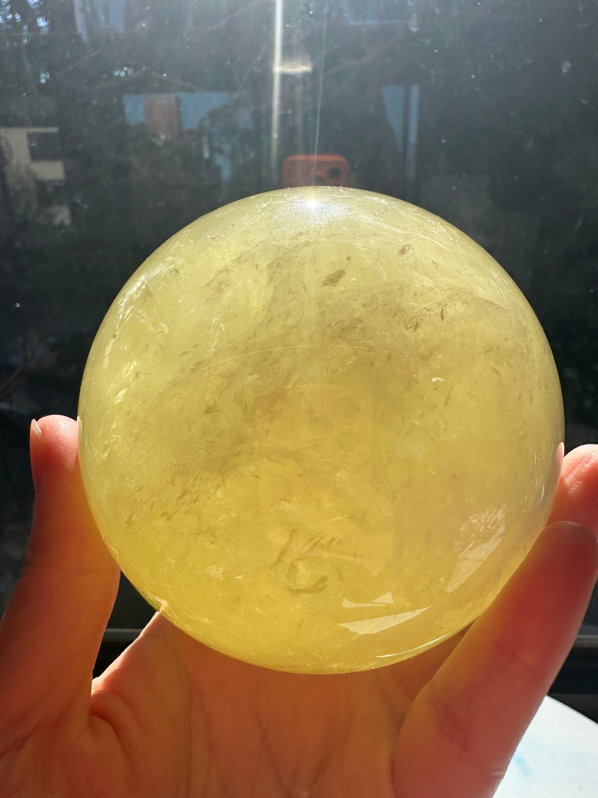Brazilian Citrine Sphere with Golden Colour, Exact Piece #2 – alternate view 13