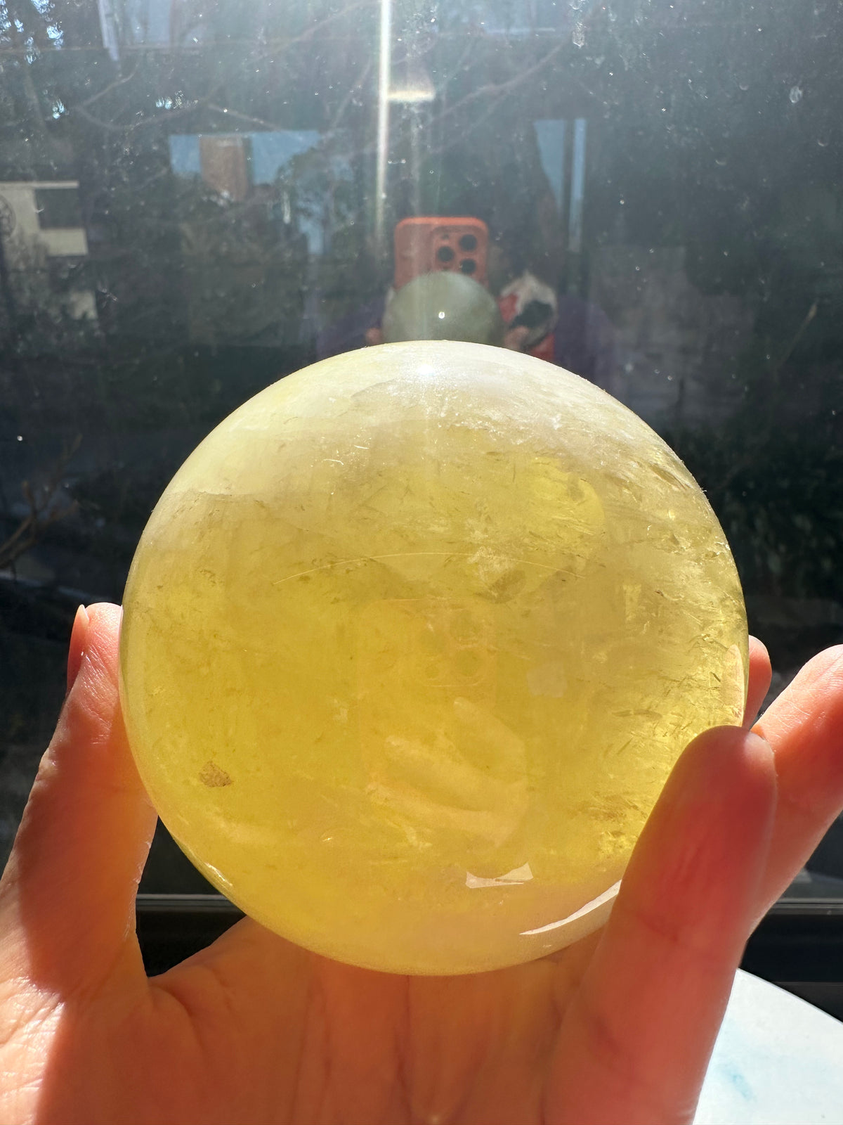 Brazilian Citrine Sphere with Golden Colour, Exact Piece #2 – alternate view 14