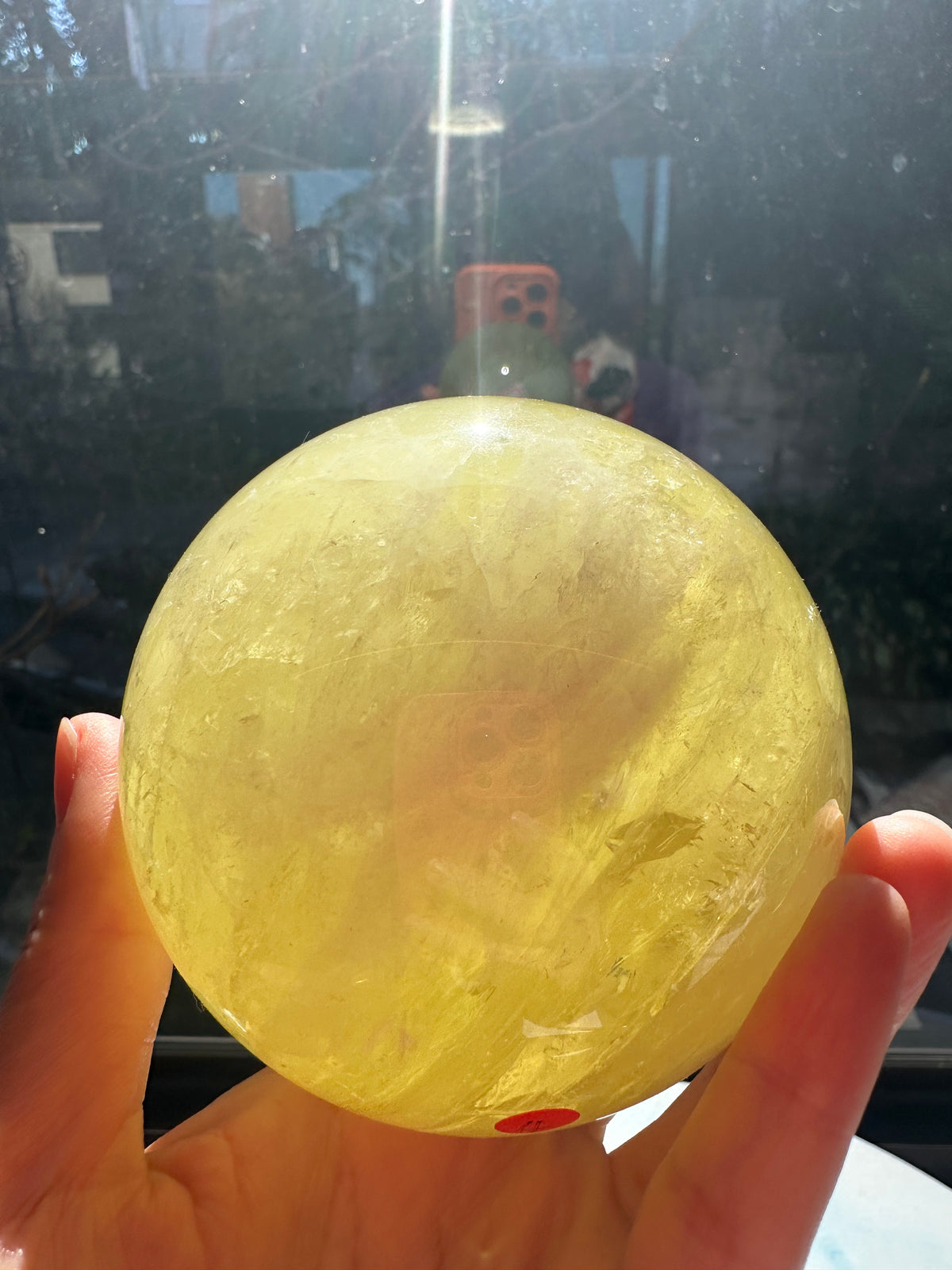 Brazilian Citrine Sphere with Golden Colour, Exact Piece #2 – alternate view 16