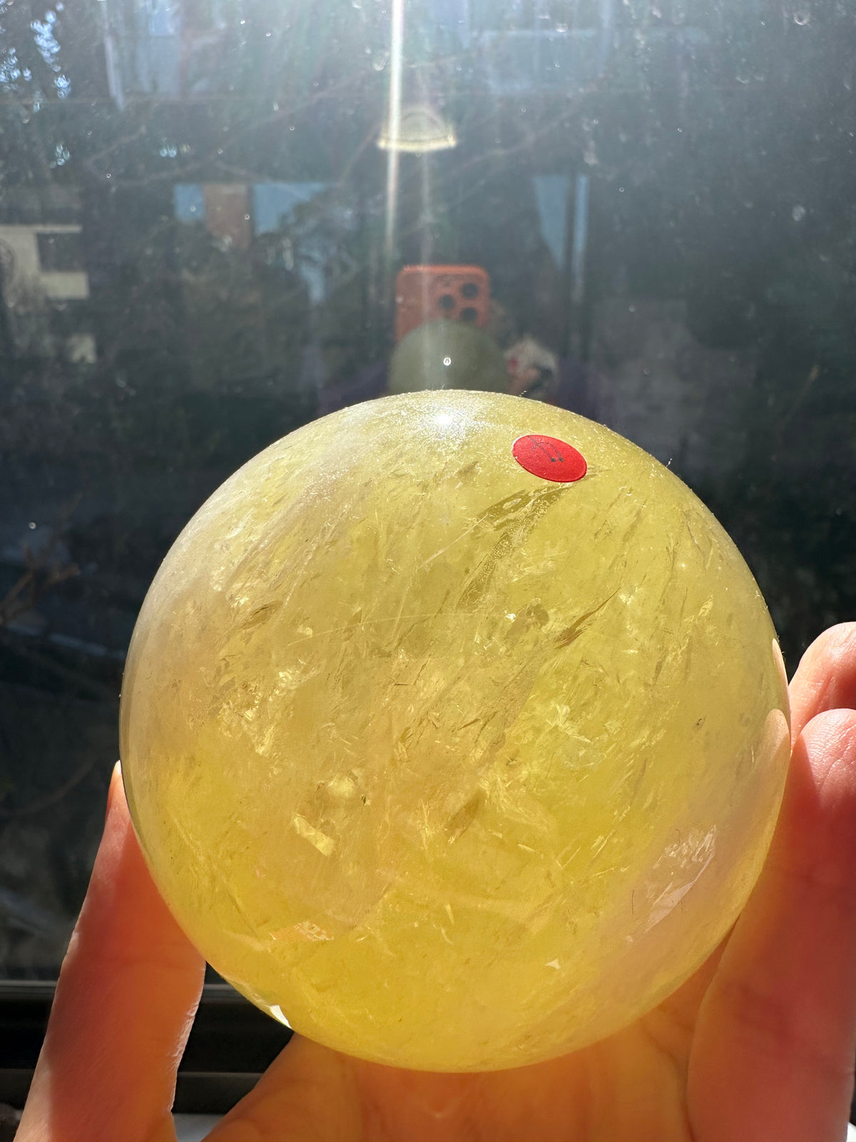 Brazilian Citrine Sphere with Golden Colour, Exact Piece #2 – alternate view 19