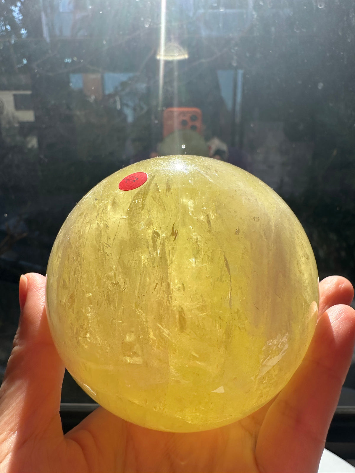 Brazilian Citrine Sphere with Golden Colour, Exact Piece #2 – alternate view 20