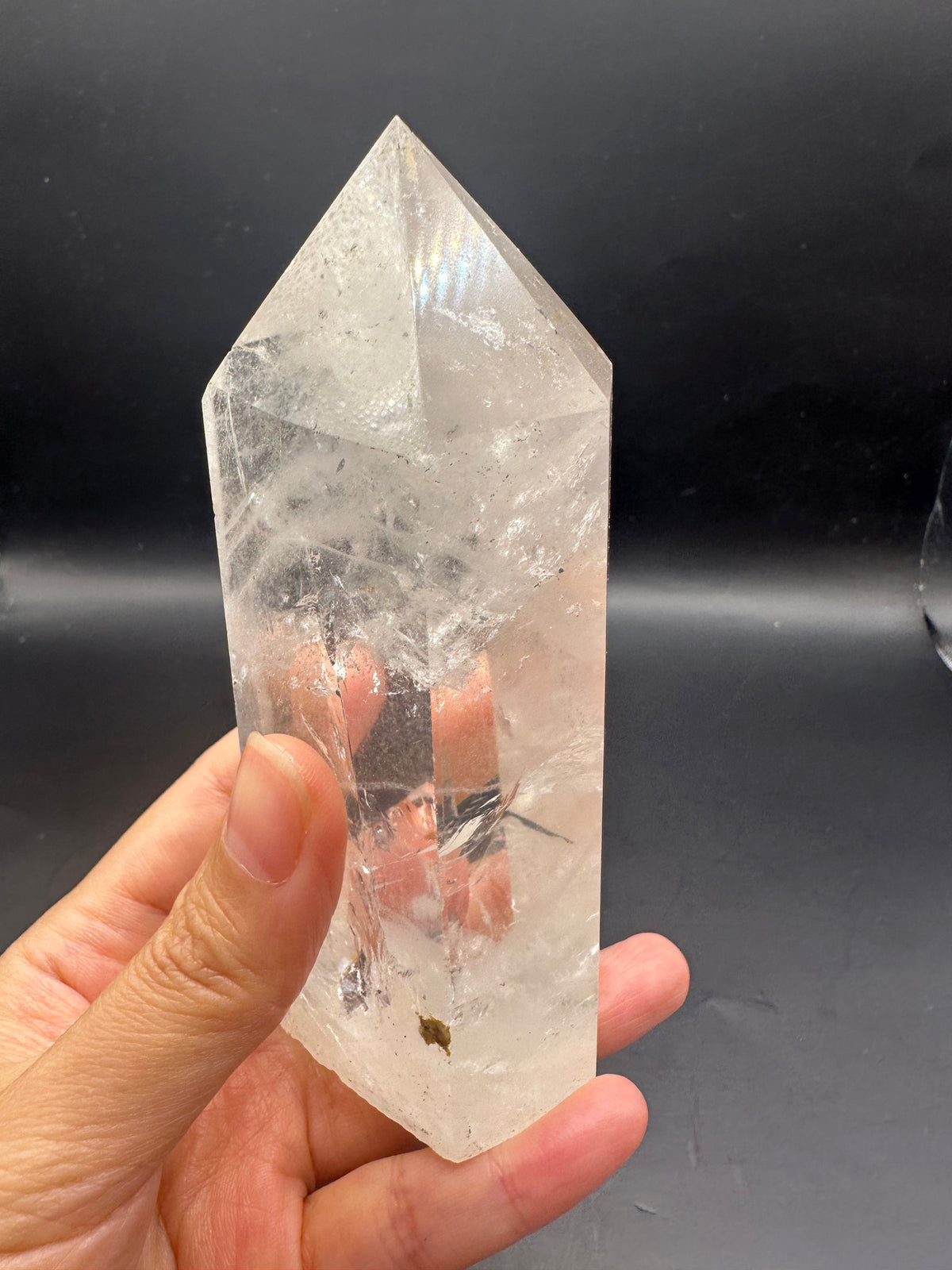 AAAAA Brazilian Clear Quartz Tower – 342g #20 — exact crystal, view 1 of 15