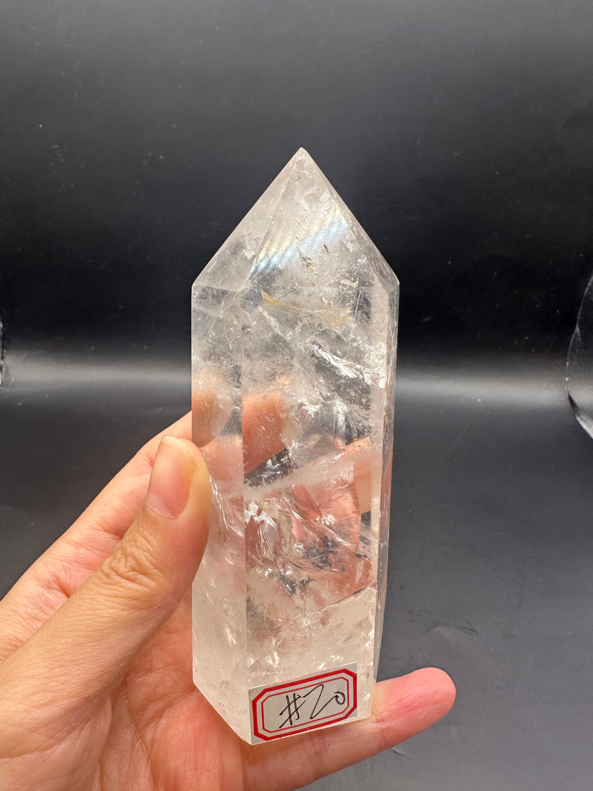 AAAAA Brazilian Clear Quartz Tower – 342g #20 — exact crystal, view 10 of 15