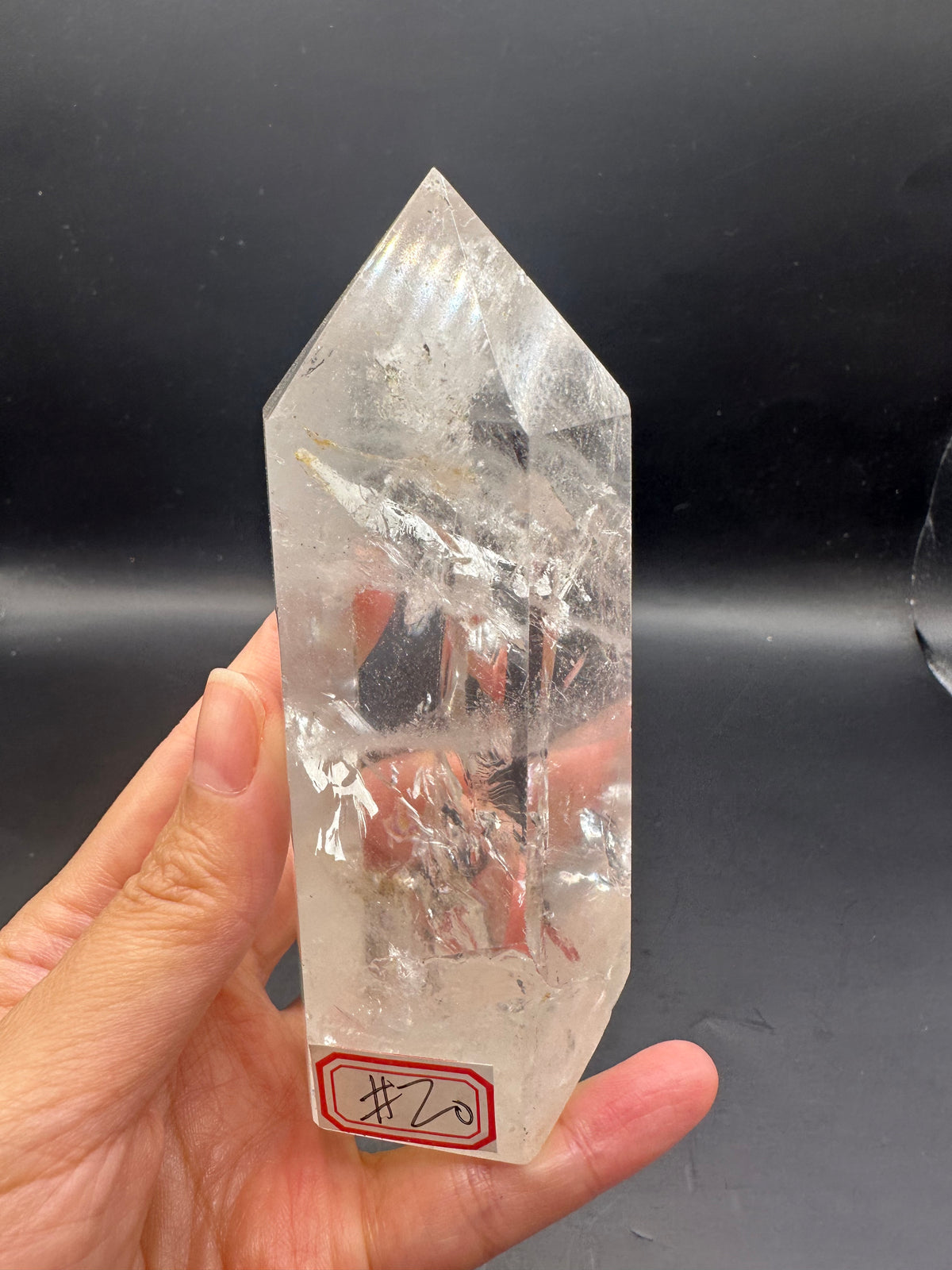 AAAAA Brazilian Clear Quartz Tower – 342g #20 — exact crystal, view 11 of 15