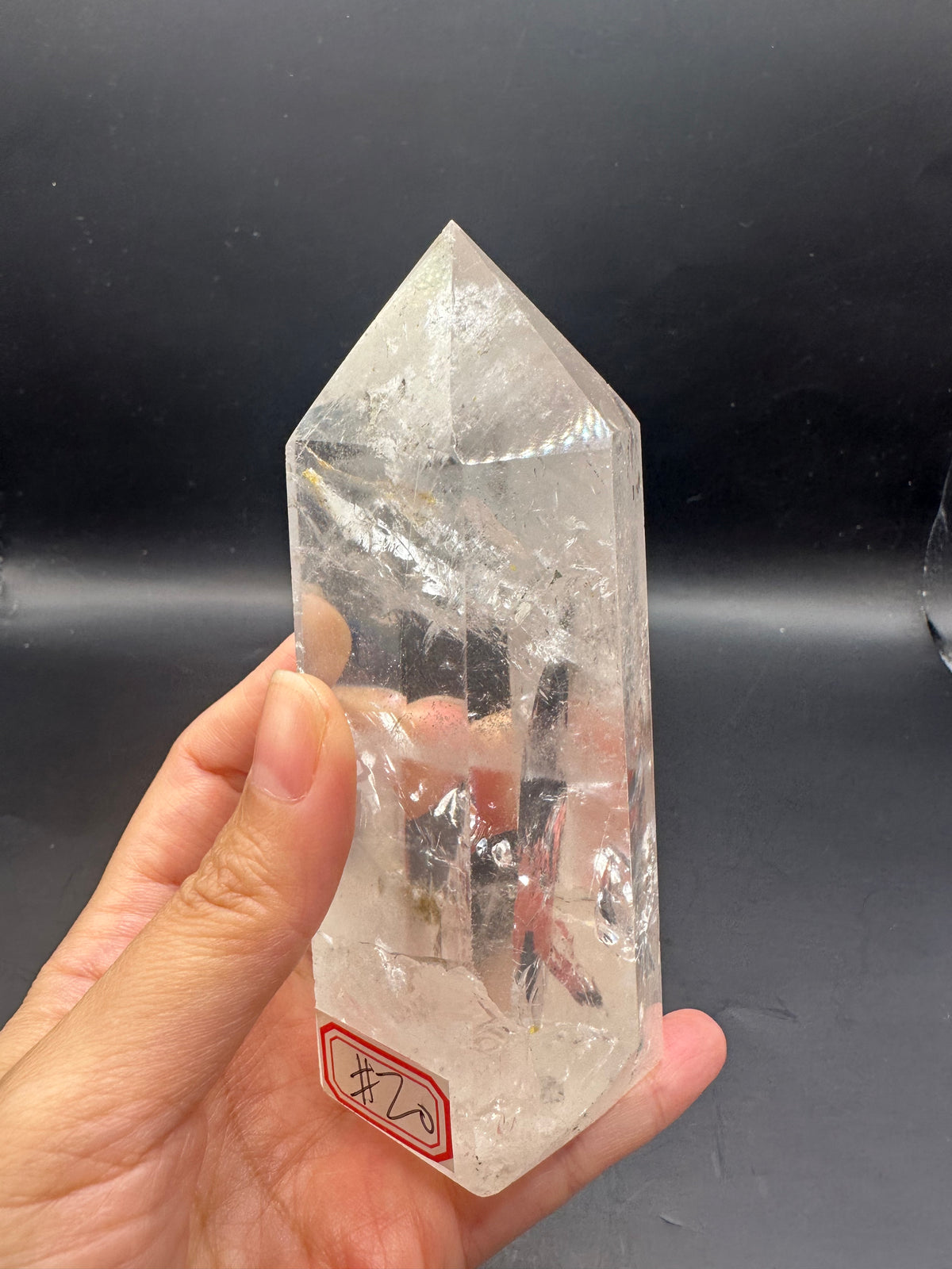 AAAAA Brazilian Clear Quartz Tower – 342g #20 — exact crystal, view 12 of 15